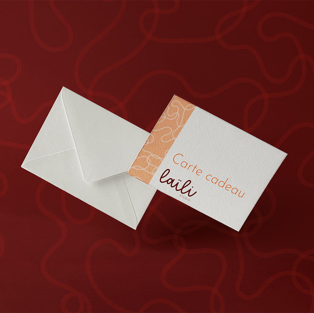 LAILI STUDIO carte cadeau pour une boutique de sacs en crochet